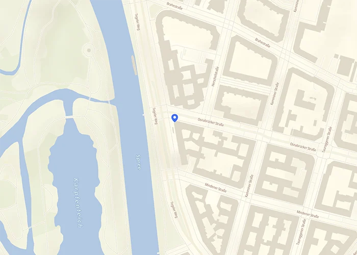 Karte: Ristorante Nuovo Dante, Tegeler Weg 16, Berlin-Charlottenburg