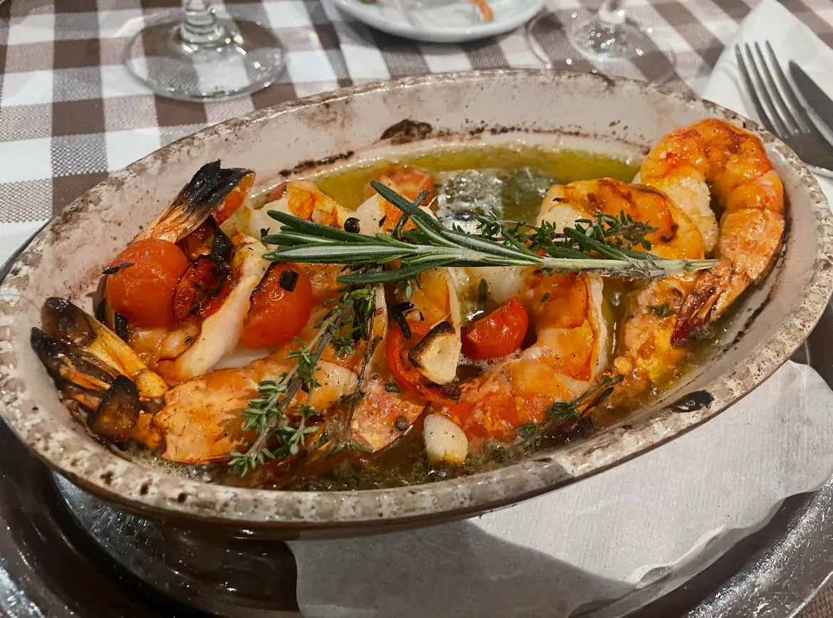 Scampi vom Grill