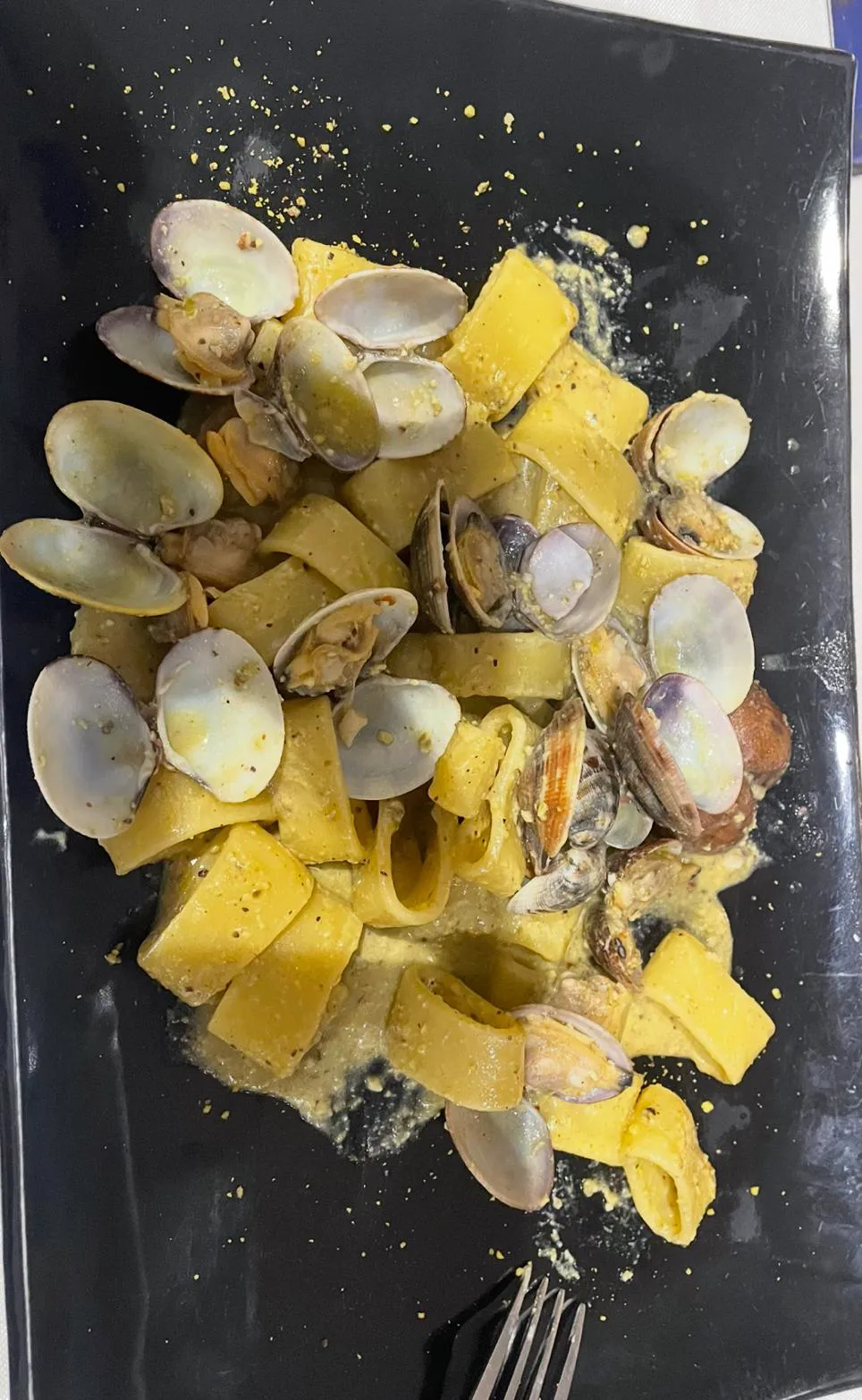 Pasta mit frischen Vongole